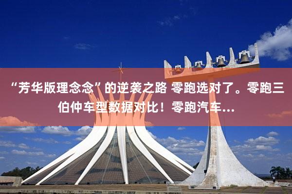 “芳华版理念念”的逆袭之路 零跑选对了。零跑三伯仲车型数据对比！零跑汽车...