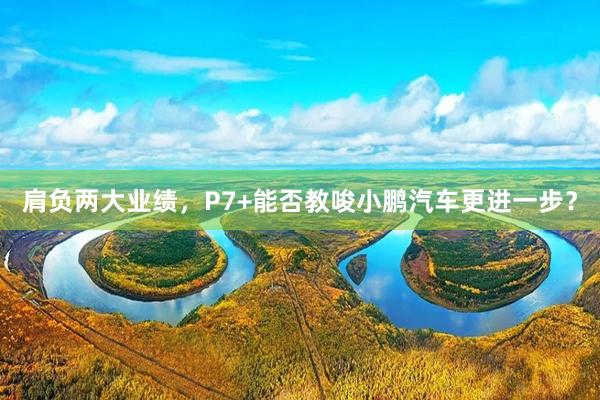 肩负两大业绩，P7+能否教唆小鹏汽车更进一步？