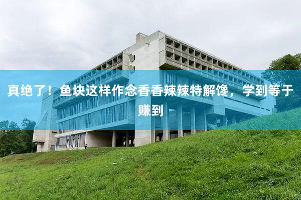 真绝了！鱼块这样作念香香辣辣特解馋，学到等于赚到